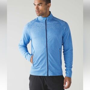 Lululemon Pulse Jacket in Heathered Riviera, Size Medium M4412S